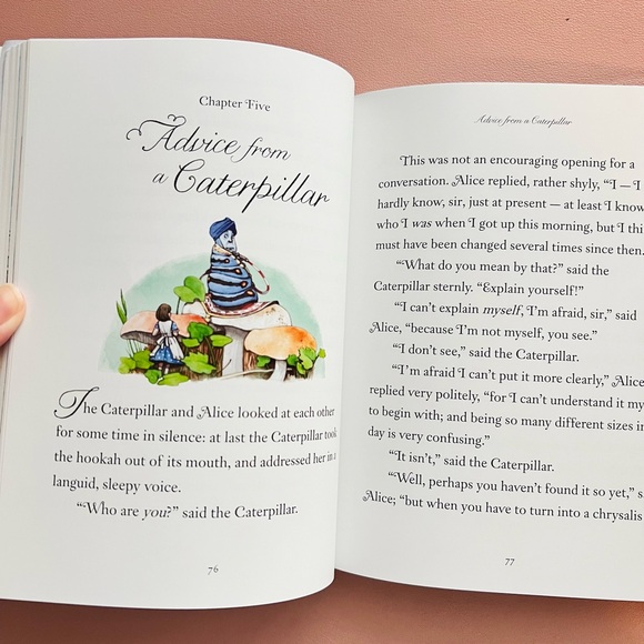 🔥 5 for $25 | Usborne | Illustrated Originals Book: Alice in Wonderland (used) - Picture 3 of 4